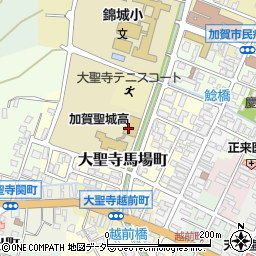 石川県加賀市大聖寺馬場町周辺の地図