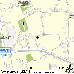 長野県安曇野市豊科南穂高寺所848周辺の地図
