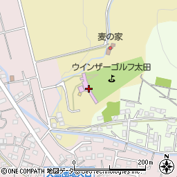ウインザーゴルフ太田周辺の地図