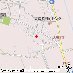 茨城県石岡市大増1172周辺の地図