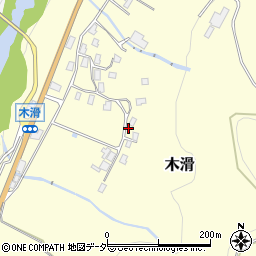 石川県白山市木滑ト22周辺の地図