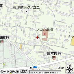 栃木県佐野市浅沼町103周辺の地図