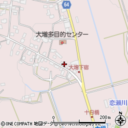 茨城県石岡市大増1193周辺の地図