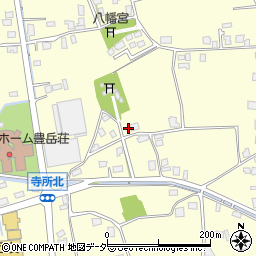 長野県安曇野市豊科南穂高853-3周辺の地図