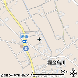 長野県安曇野市堀金烏川岩原822周辺の地図