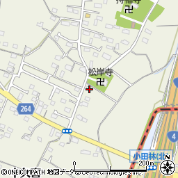 栃木県小山市中久喜487周辺の地図