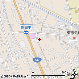 長野県安曇野市豊科新田5576周辺の地図