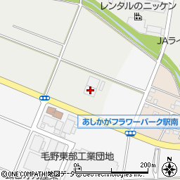 栃木県足利市大久保町3周辺の地図