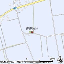 鹿島神社周辺の地図