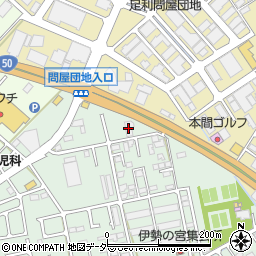 北関東綜合警備保障株式会社　足利支社周辺の地図