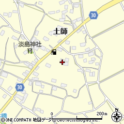 茨城県笠間市土師621周辺の地図