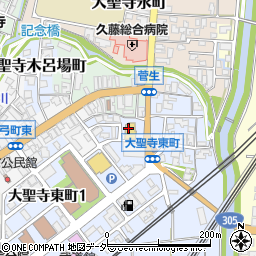 石川県加賀市大聖寺菅生（ニ）周辺の地図