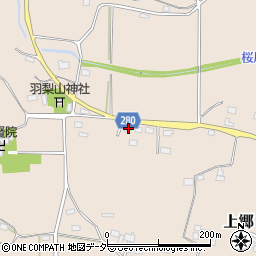 茨城県笠間市上郷3127周辺の地図