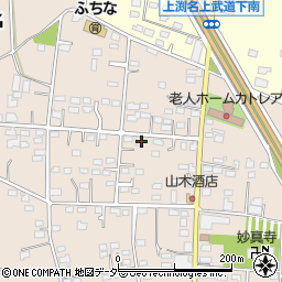 群馬県伊勢崎市境下渕名2619-1周辺の地図