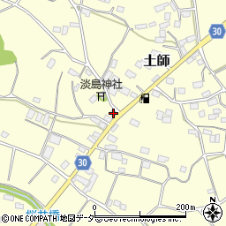 茨城県笠間市土師658周辺の地図