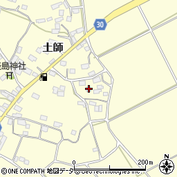 茨城県笠間市土師604-1周辺の地図