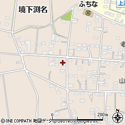 群馬県伊勢崎市境下渕名2457周辺の地図