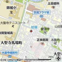 石川県加賀市大聖寺中町75周辺の地図