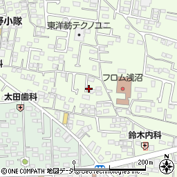 栃木県佐野市浅沼町94周辺の地図