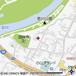 栃木県小山市神鳥谷159周辺の地図