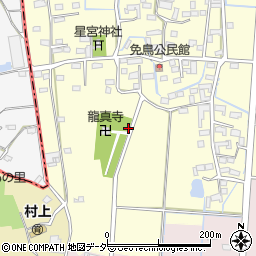 栃木県佐野市免鳥町699周辺の地図