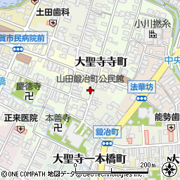 山田鍛冶町公民館周辺の地図