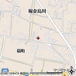 長野県安曇野市堀金烏川扇町5210周辺の地図