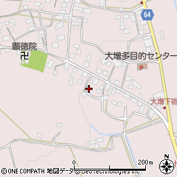 茨城県石岡市大増1475-2周辺の地図