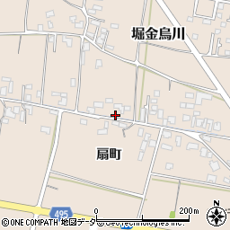 長野県安曇野市堀金烏川扇町5449周辺の地図