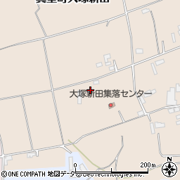 茨城県桜川市真壁町大塚新田153周辺の地図