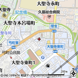 石川県加賀市大聖寺東町1丁目56周辺の地図