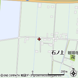 栃木県小山市石ノ上周辺の地図