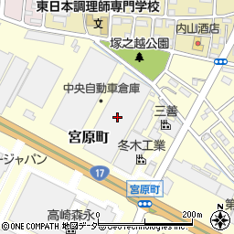 ＮＡＩＴＯ関東工場周辺の地図