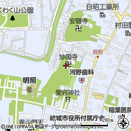 妙国寺周辺の地図