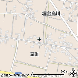 長野県安曇野市堀金烏川扇町5450周辺の地図