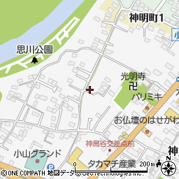 栃木県小山市神鳥谷145周辺の地図