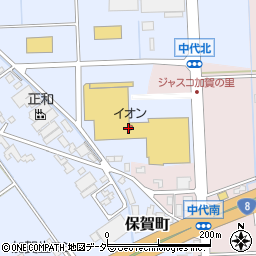 北陸銀行イオン加賀の里店 ＡＴＭ周辺の地図