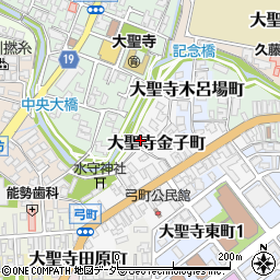 石川県加賀市大聖寺金子町8周辺の地図