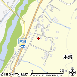 石川県白山市木滑チ21周辺の地図