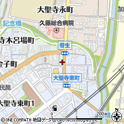石川県加賀市大聖寺菅生周辺の地図