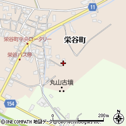 石川県加賀市栄谷町ヲ周辺の地図