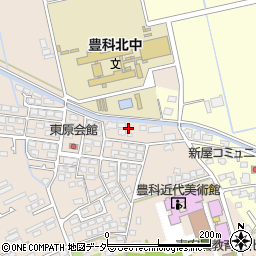 長野県安曇野市豊科新田5593周辺の地図
