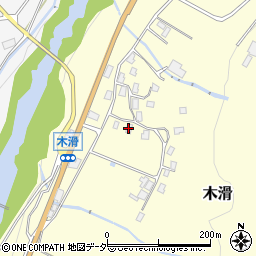 石川県白山市木滑チ20周辺の地図