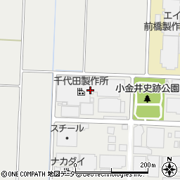 千代田製作所新田工場周辺の地図