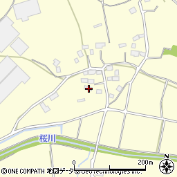 茨城県笠間市土師1071-2周辺の地図