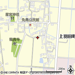 栃木県佐野市免鳥町604周辺の地図