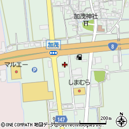 はま寿司加賀店周辺の地図