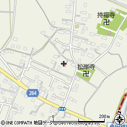 栃木県小山市中久喜489周辺の地図