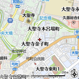 石川県加賀市大聖寺金子町22周辺の地図