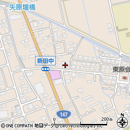 長野県安曇野市豊科新田5575周辺の地図